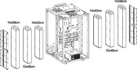 Thermaltake The Tower 900, schwarz, Glasfenster