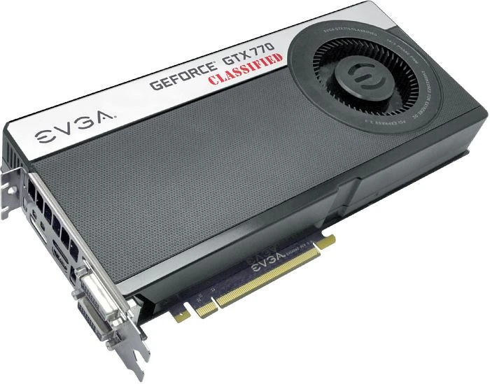 EVGA GeForce GTX 770 Classified EVGA Cooler, 4GB GDDR5, 2x DVI, HDMI, DP