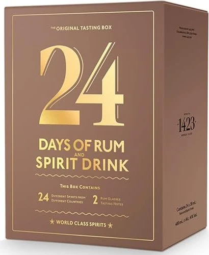The 1423 24 Days of Rum Adventskalender 480ml (24x 20ml)