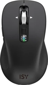 ISY IWM-4200 Wireless Dual Mode Mouse, schwarz, USB/Bluetooth