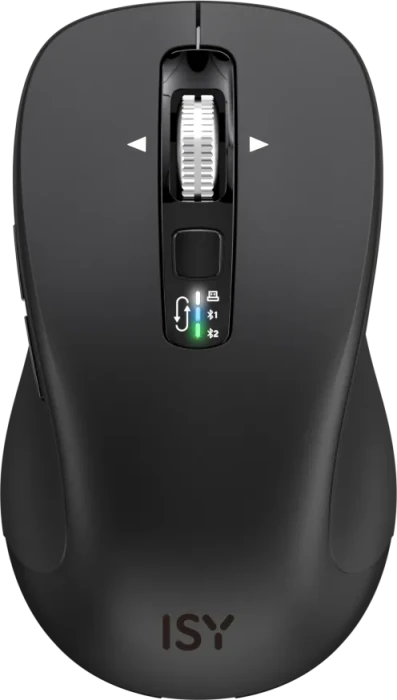 ISY IWM-4200 Wireless Dual Mode Mouse, schwarz, USB/Bluetooth