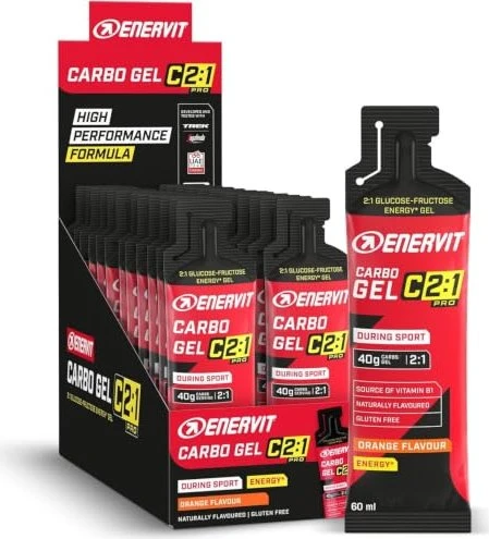 Enervit C2:1 Pro Carbo Gel Lime 1.44l (24x 60ml)