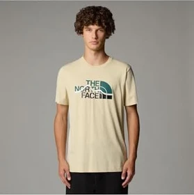 The North Face Mountain Line T-Shirt kurzarm gravel (Herren)