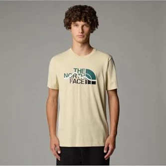 The North Face Mountain Line T-Shirt kurzarm gravel (Herren)