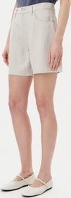 Levi's High Rise Baggy Shorts Jeans crystal grey linen (Damen)