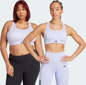 adidas TLRD Impact Training High Support Sport-BH violet tone (Damen)
