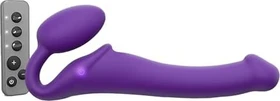 Strap-On-Me Vibrating Bendable Dildo M violett