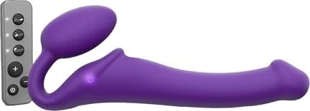 Strap-On-Me Vibrating Bendable Dildo M violett