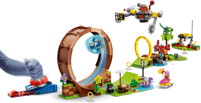 LEGO Sonic the Hedgehog - Sonics Looping-Challenge in der Green Hill Zone