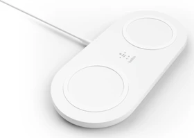 Belkin BoostCharge 15W Dual Wireless Charging Pads weiß