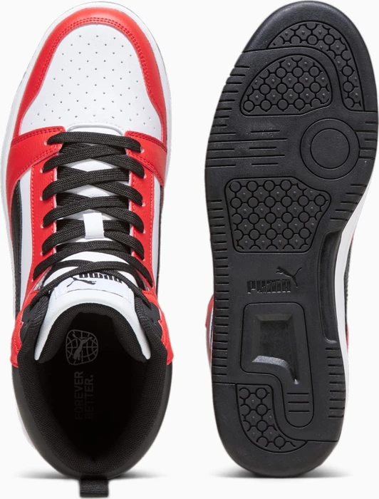 Puma Rebound Sneaker puma white/puma black/for all time red