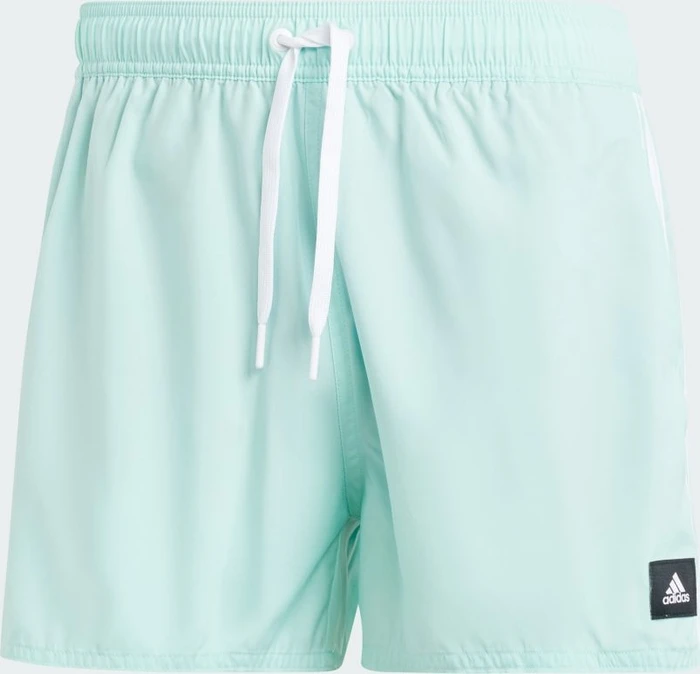 adidas 3-Streifen CLX Badeshorts semi flash aqua/white (Herren)
