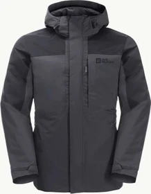 Jack Wolfskin Romberg 3in1 Funktionsjacke ebony (Herren)