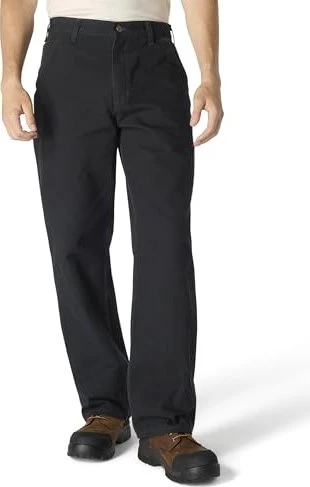 Carhartt Relaxed Straight Twill Dungaree Hose schwarz (Herren)