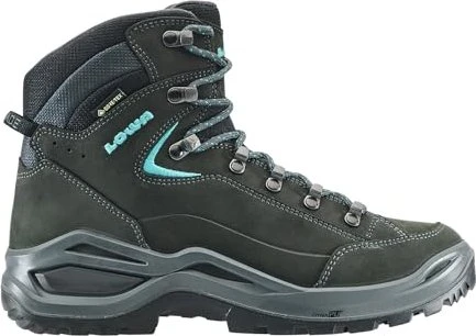 Lowa Renegade Evo GTX Mid asphalt/türkis (Damen)