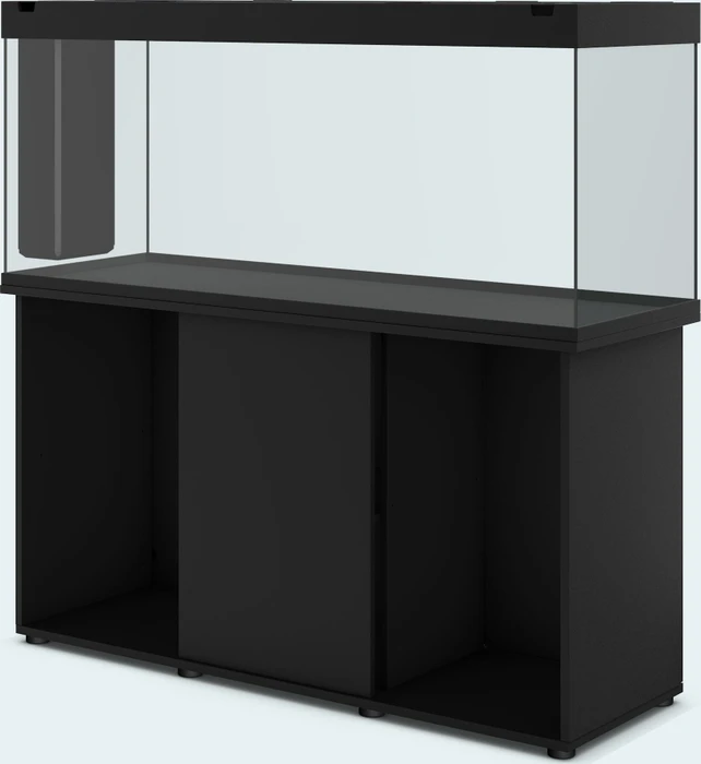 Juwel Rio 450 LED Aquarium-Set mit Unterschrank, schwarz/schwarz, 450l