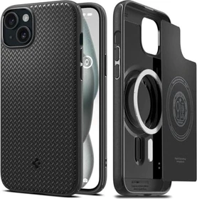 Spigen Mag Armor (MagFit) für Apple iPhone 15 Matte Black