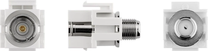 Wentronic Goobay Keystone Modul SAT/Antenne bündige Montage