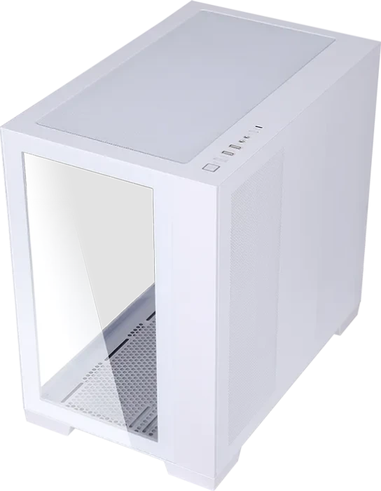iTek Dark Cave White, Glasfenster