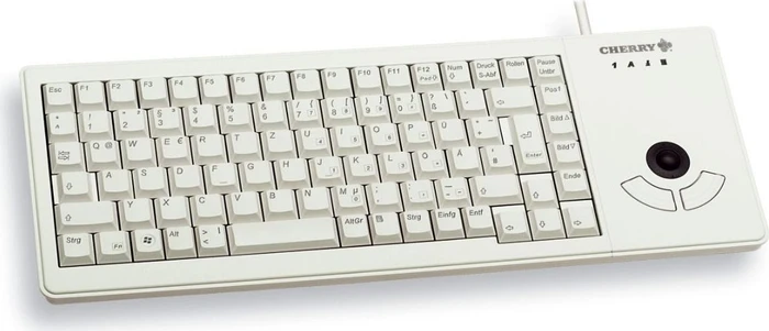 Cherry G84-5400 XS Trackball Keyboard hellgrau, Cherry ML, USB, ES