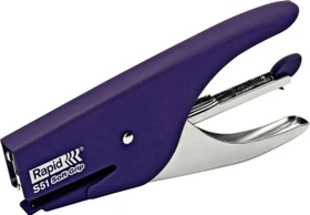 Rapid Supreme S51 Soft Grip Heftzange, violett