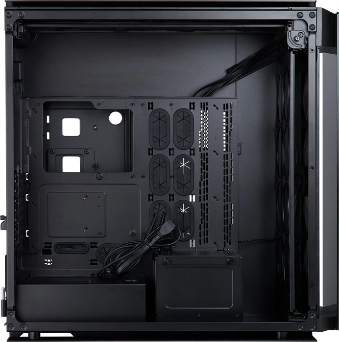 Corsair Obsidian 1000D, Glasfenster