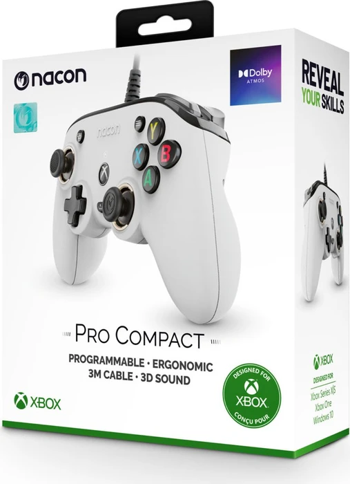 Nacon Pro Compact Controller weiß (Xbox SX/Xbox One/PC)