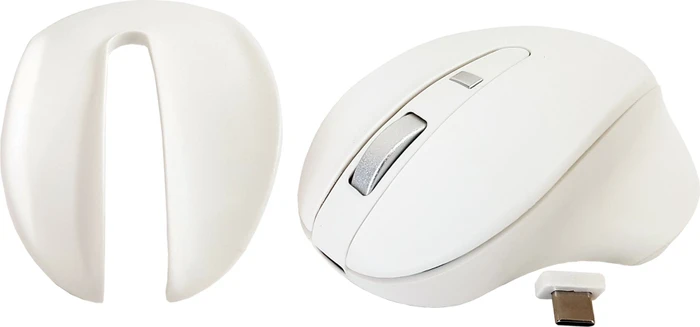 Matias Wireless Ergonomic Pro Mouse weiß, USB-C