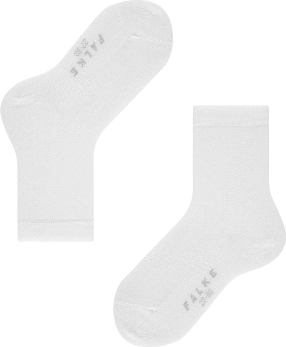 Falke Cotton Finesse Socken weiß (Junior)