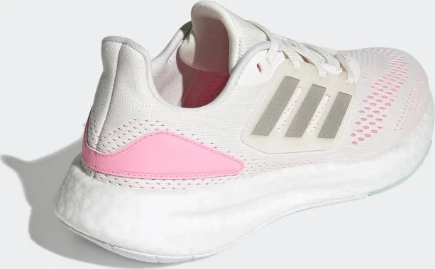 adidas Pureboost 22 cloud white/silver metallic/beam pink (Herren)