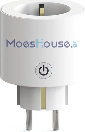 MOES WP-EU16M Smart Plug, 2200W, Smart-Steckdose