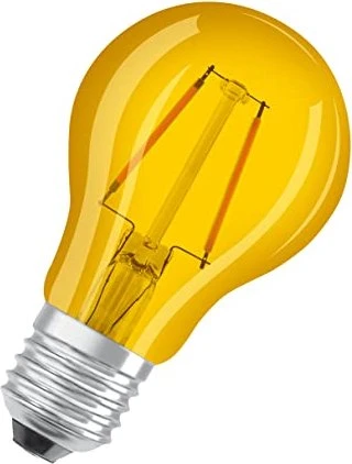 Osram Ledvance Star Decor Classic A 15 2.5W/622 E27 gelb, 6 Stück