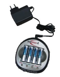 Ansmann DigiSpeed 4 inkl. 4x NiMH-Akku 2400mAh