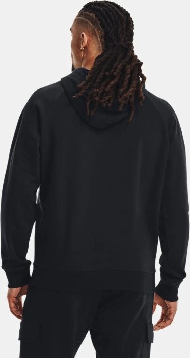 Under Armour Rival Fleece Hoodie schwarz/weiß (Herren)
