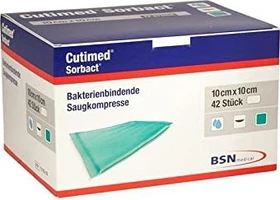 BSN medical Cutimed Sorbact Saugkompressen, 10 x 10cm, 42 Stück