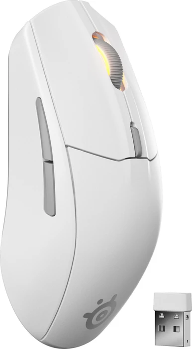 SteelSeries Rival 3 Wireless Gen 2, weiß, USB/Bluetooth