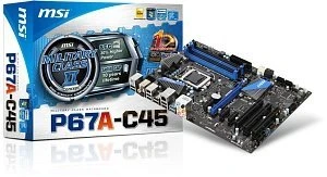 MSI P67A-C45 (Intel 1155)