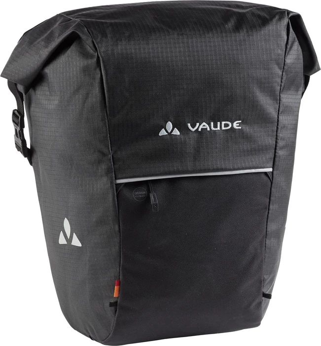 Vaude Road Master Roll-It Waxed Gepäcktasche schwarz