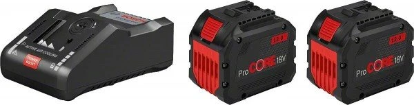 Bosch Professional ProCORE Starterset 18V, 12.0Ah, Li-Ionen, 2 Akkus [24.0Ah] [432Wh]