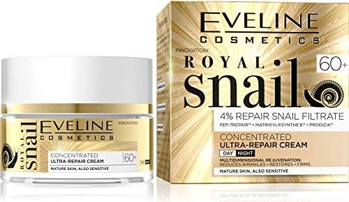 Eveline Cosmetics Royal Snail Ultra-Repair Cream 60+, 50ml