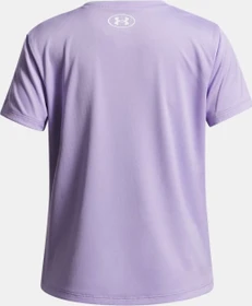 Under Armour Tech Wordmark Graphic Funktionsshirt kurzarm transparent/weiß (Junior)