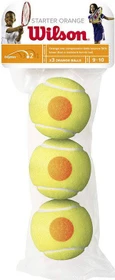 Wilson Roland Garros Mini Jumbo Tennisbälle gelb, 3 Stück