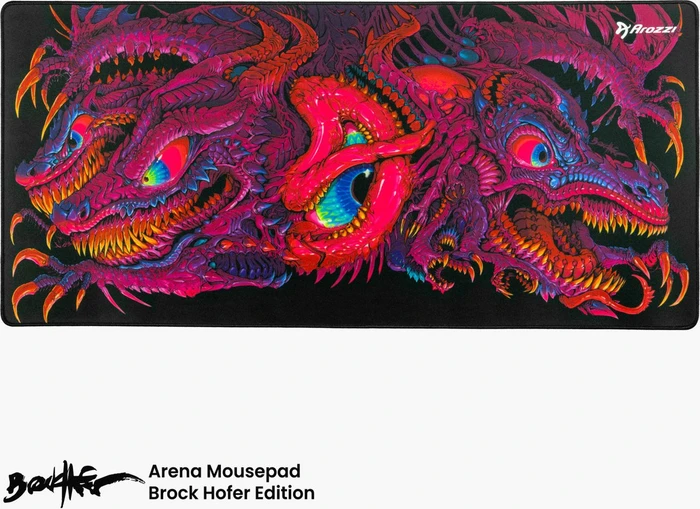 Arozzi Zona Mousepad XL, Crawling Chaos