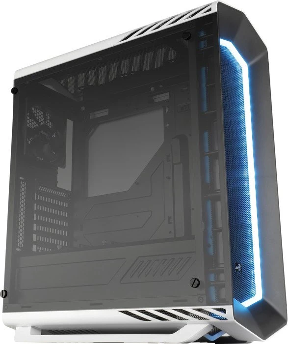 AeroCool Project7 P7-C1 Tempered Glass Edition weiß, Glasfenster