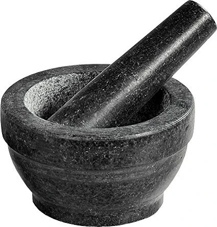 Kesper Granit-Mörser 16cm grau