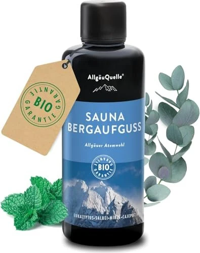 AllgäuQuelle Saunaaufguss Eukalyptus Minze Salbei Cajeput, 100ml