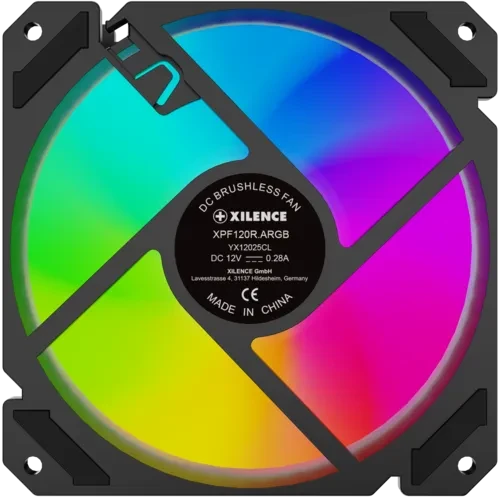 Xilence Gaming Series XF065 ARGB, schwarz, 120mm