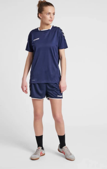 hummel Authentic Poly Jersey Funktionsshirt kurzarm marine (Damen)