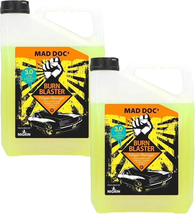 Nigrin MAD DOCs Burn Blaster Felgen-Reiniger 3l