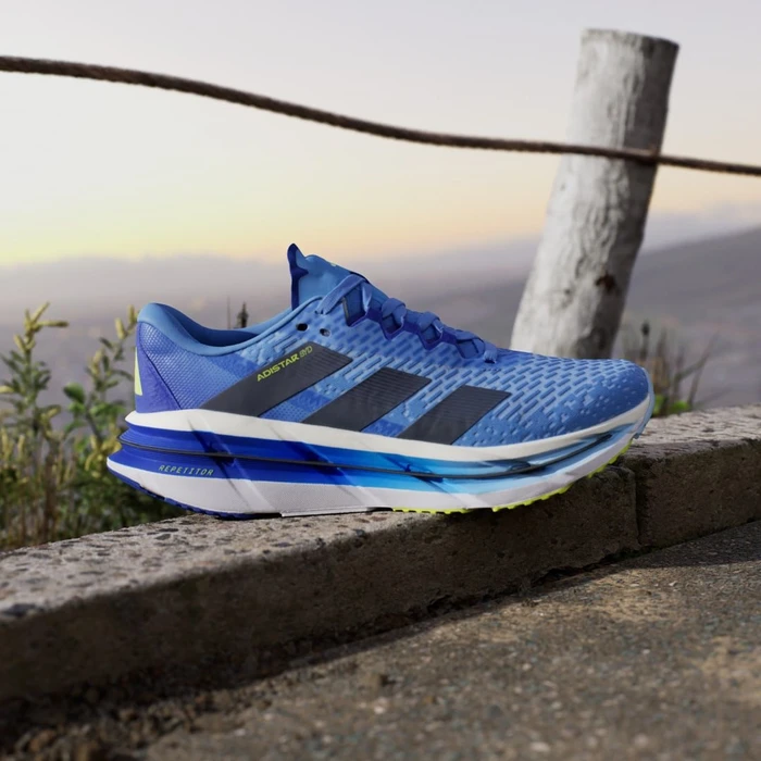 adidas Adistar Byd blue fusion/legend ink/solar slime (Herren)